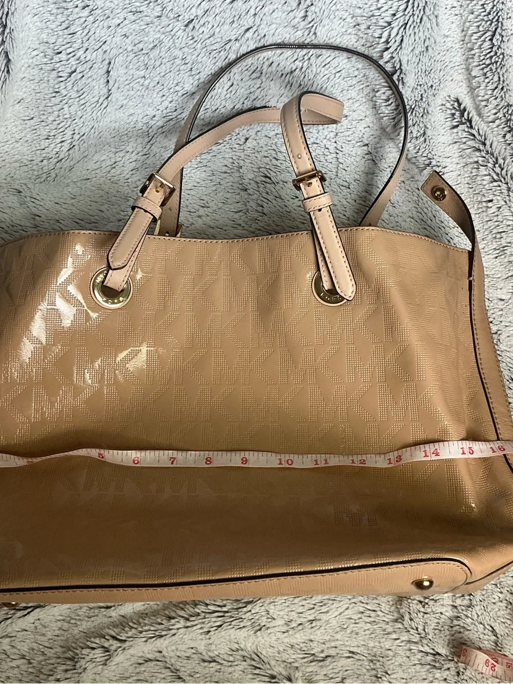 Michael Kors shiny patent